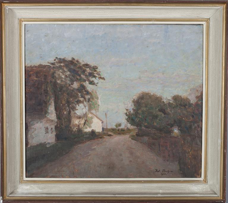 JULIUS PAULSEN, öljy kankaalle, signeerattu ja päivätty 1919.