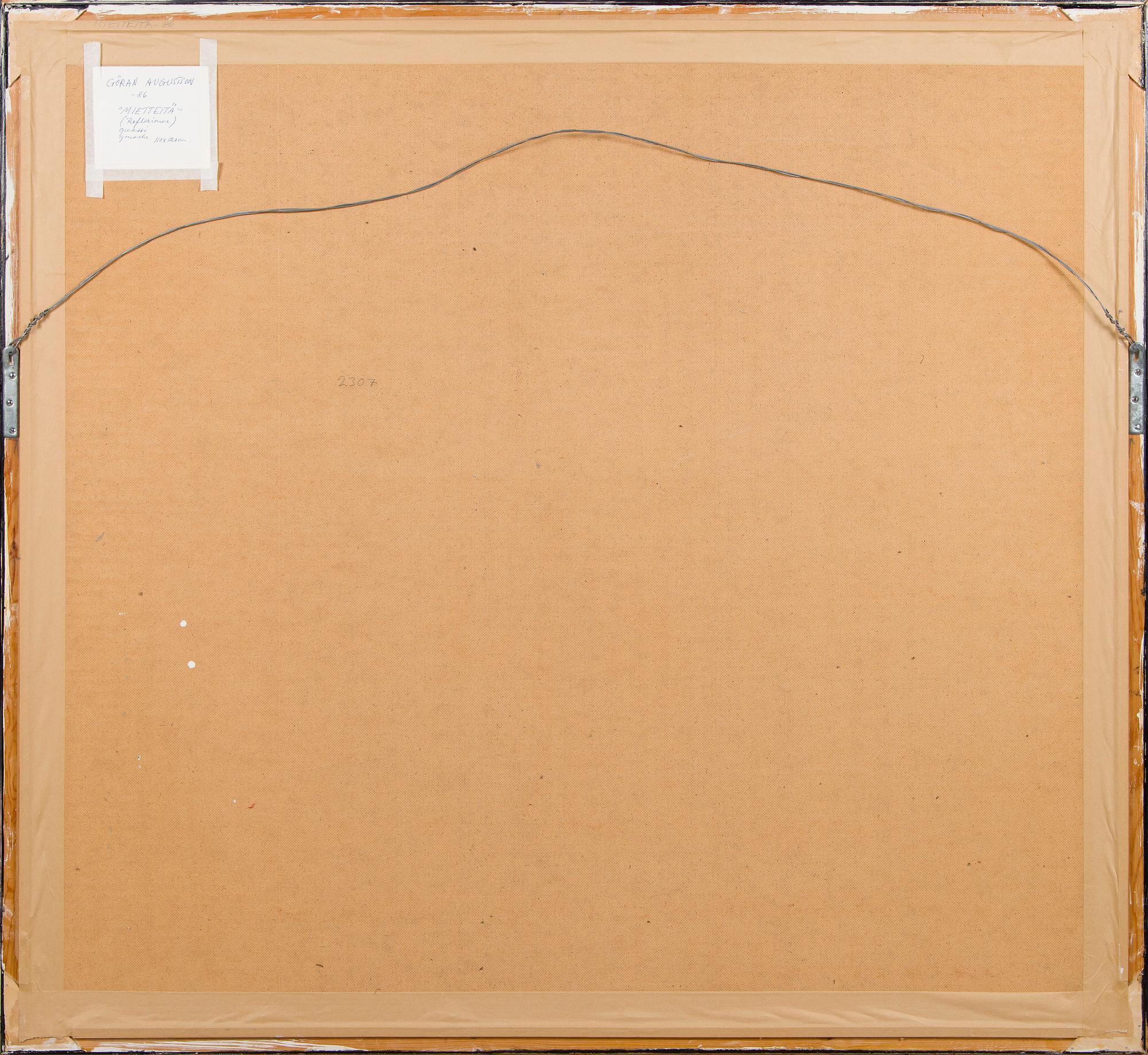 Göran Augustson, "Reflexioner" .