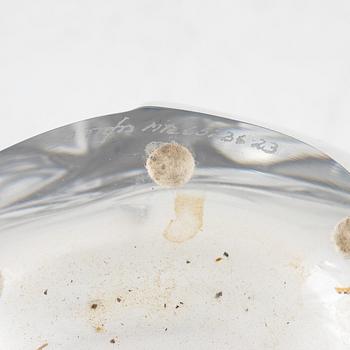 Glasföremål, 4 st, bl.a. Martti Rytkönen och Kjell Engman, Orrefors samt Kosta Boda.