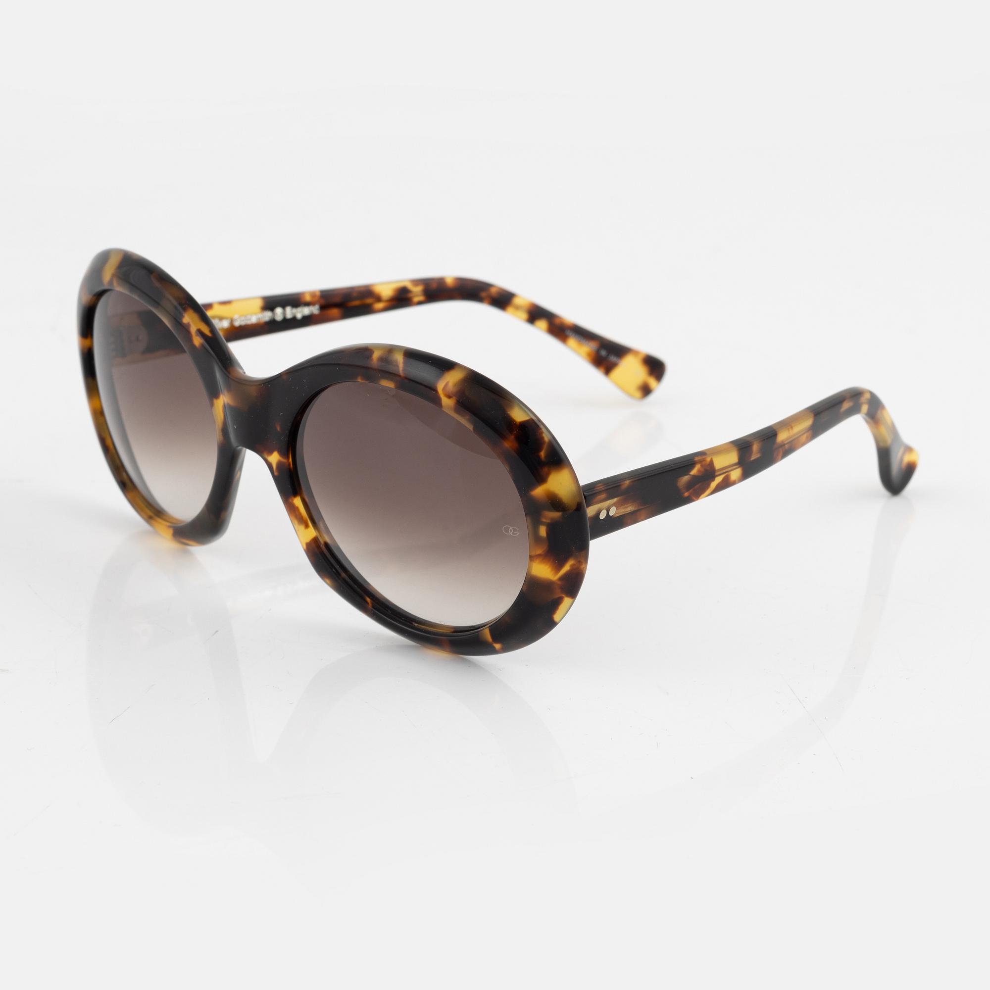 Oliver Goldsmith, a pair of "Audrey" sunglasses.