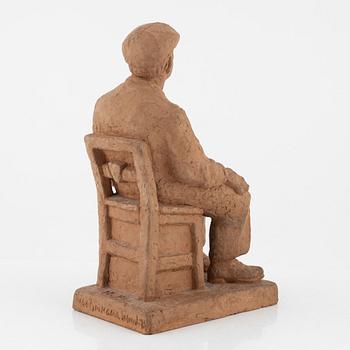 Liss Eriksson, sculpture, terracotta. Signed, dated and numbered. Height 29.5 cm.