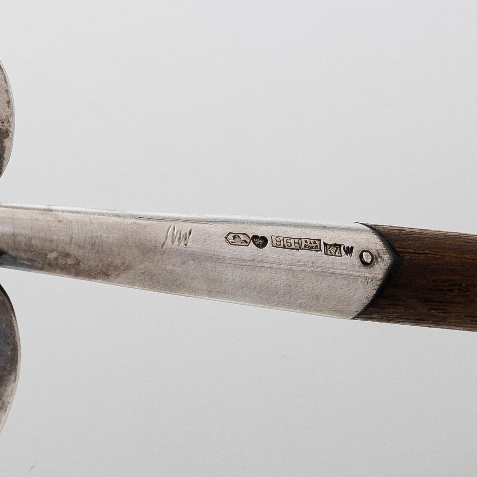 Tapio Wirkkala, skål, TW 85, silver, Kultakeskus, Tavastehus 1963.
