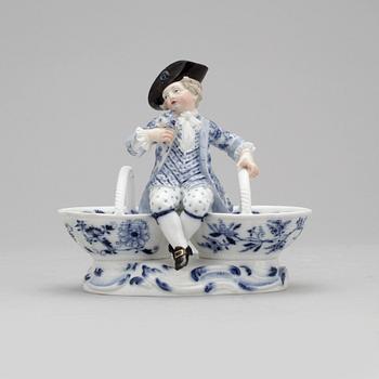 FIGURIN, porslin, Meissen, 1900-talets början.