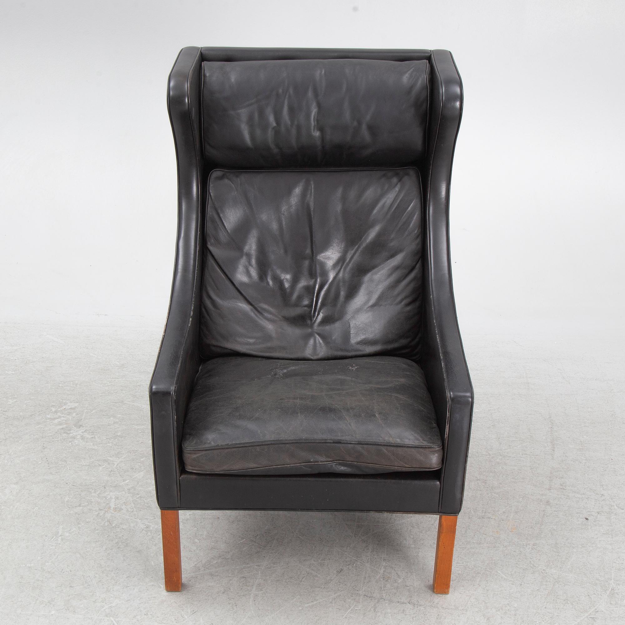 Børge Mogensen, fåtölj, modell 2204, Frederica Stolefabrik, Danmark, 1900-talets andra hälft.