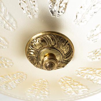 Ceiling light, 1940s.