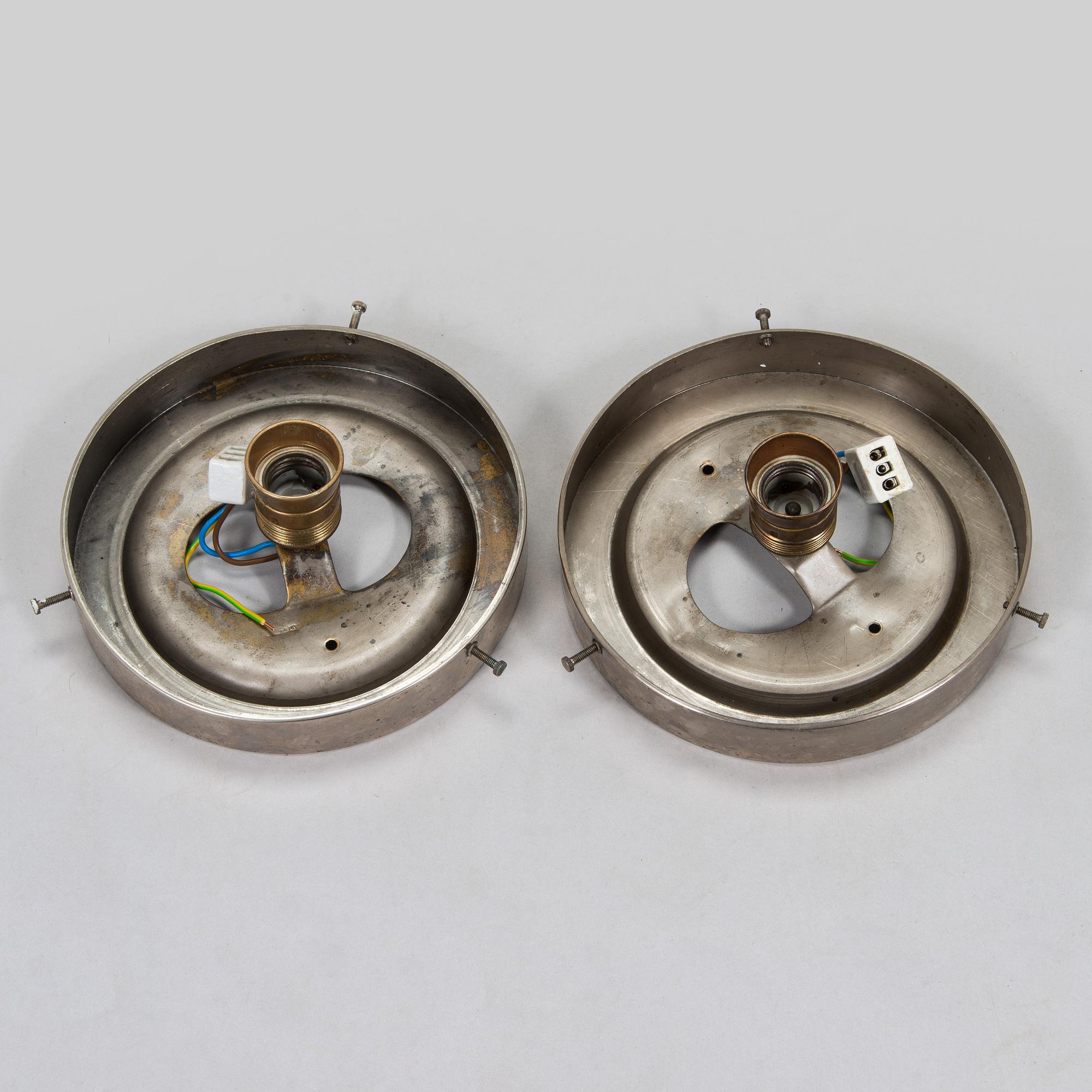 Paavo Tynell, taklampor, ett par, modell 2028, Taito Oy 1930-tal.