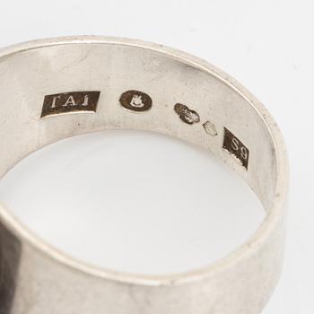 Rosa Taikon, silver ring.