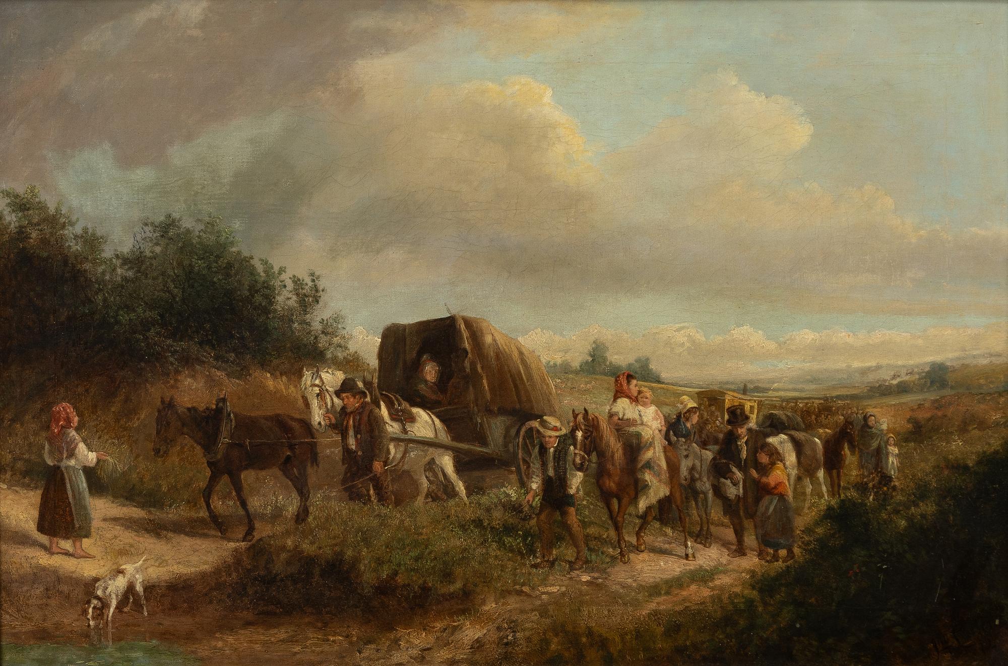 Unknown artist, 19th century, New Settler.