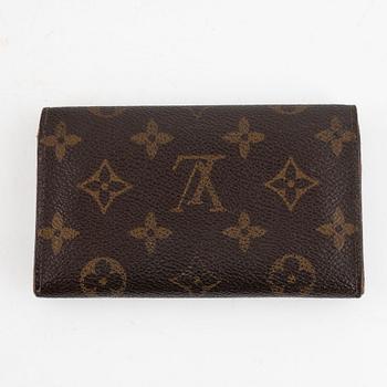 Louis Vuitton, väska, "Alma", 1997 samt plånbok.