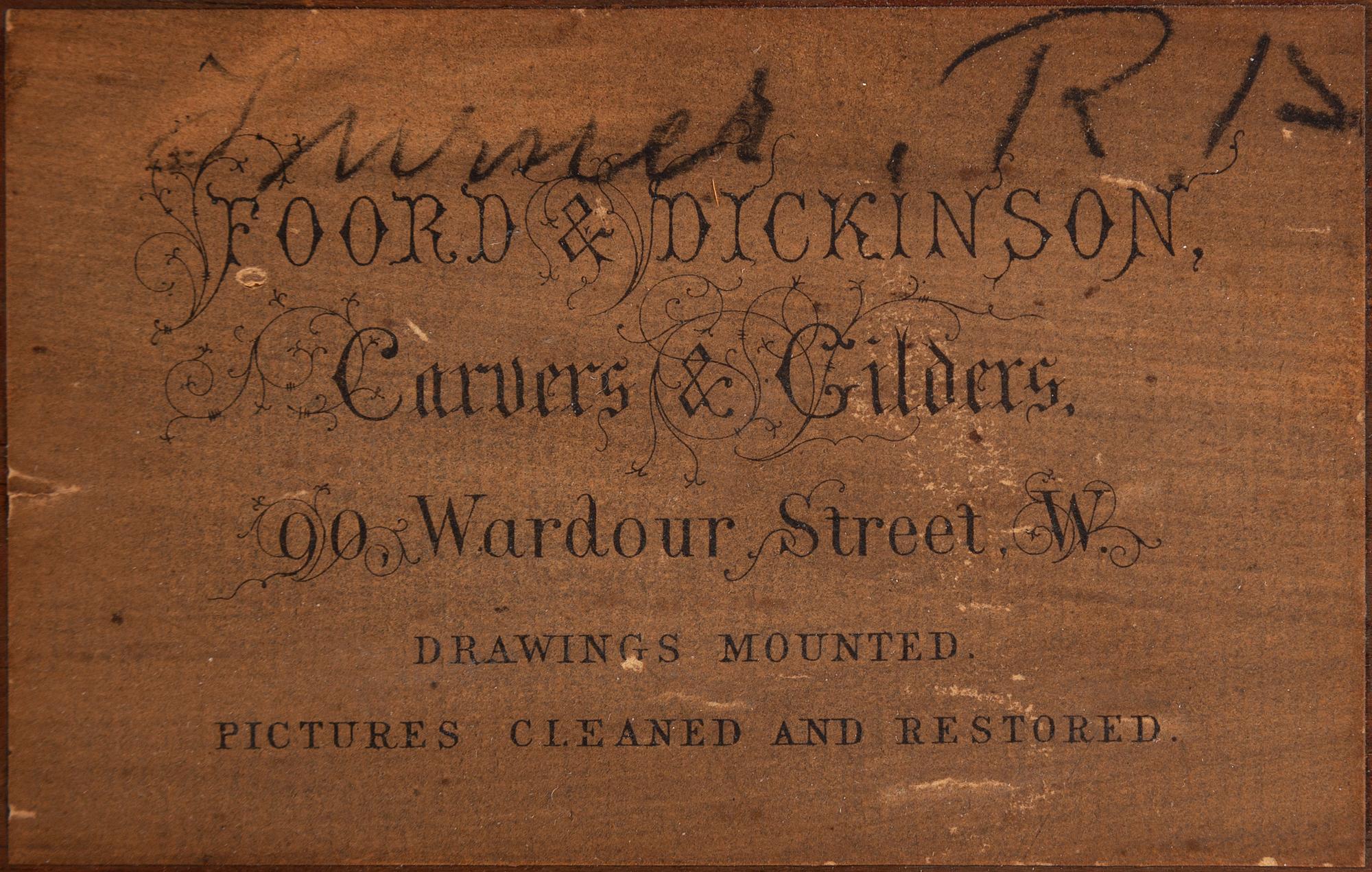 UNKNOWN ARTIST, 19TH C, watercolour, unsigned.