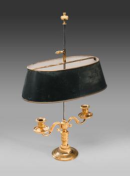 A BOUILOTTE LAMP.