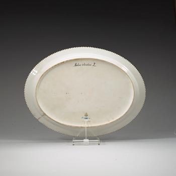 A Royal Copenhagen 'Flora Danica' dish, 20th Century.