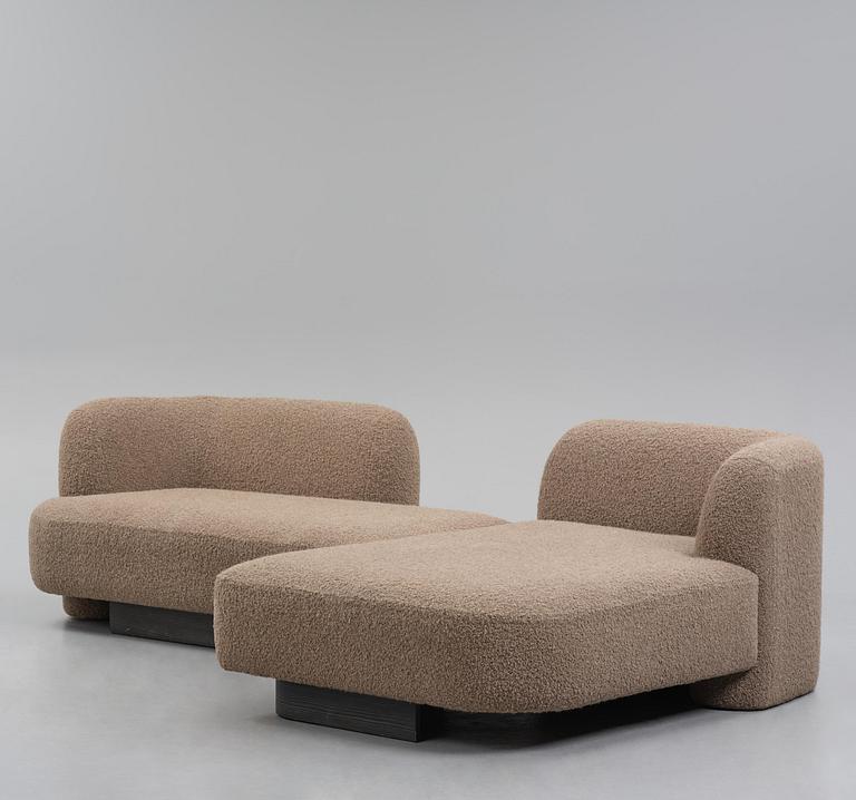 Christophe Delcourt, sofa "Pop", Delcourt Collection, France, contemporary production.