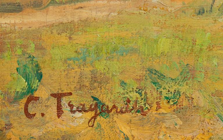 Carl Trägårdh, oil on canvas, signed.