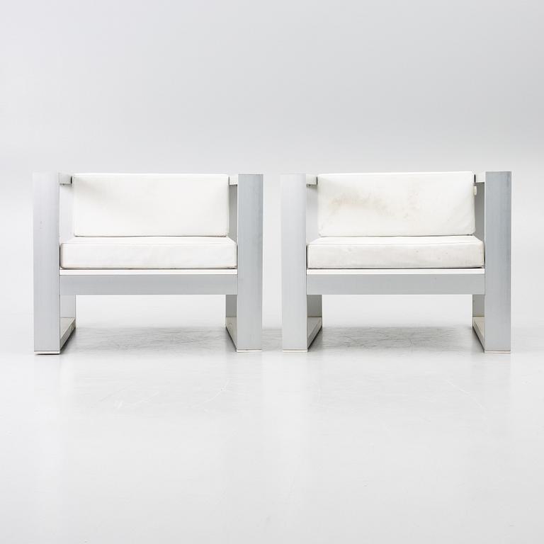 Ramón Esteve, a pair of outdoor easy chairs, "Na Xemena", Gandia Blasco, Spain, contemporary.