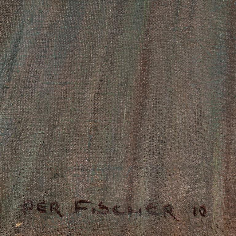 PER FISCHER, olja på duk, signerad och daterad 1910.