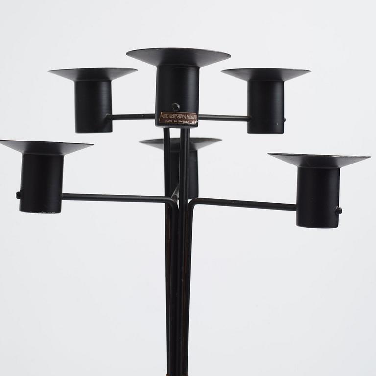 Hans-Agne Jakobsson, a pair of floor candelabra, model "L5", Hans Agne Jakobsson AB, Markaryd, 1950-60s.