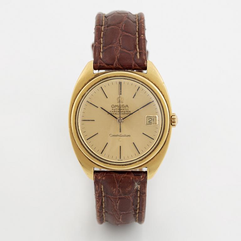 Omega, Constellation, "C", Chronometer, armbandsur, 35 mm.