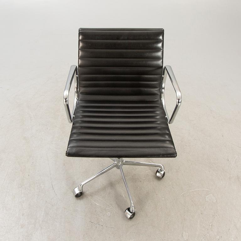 A Charles and Ray Eames "EA 117" office chair from ICF Milano.