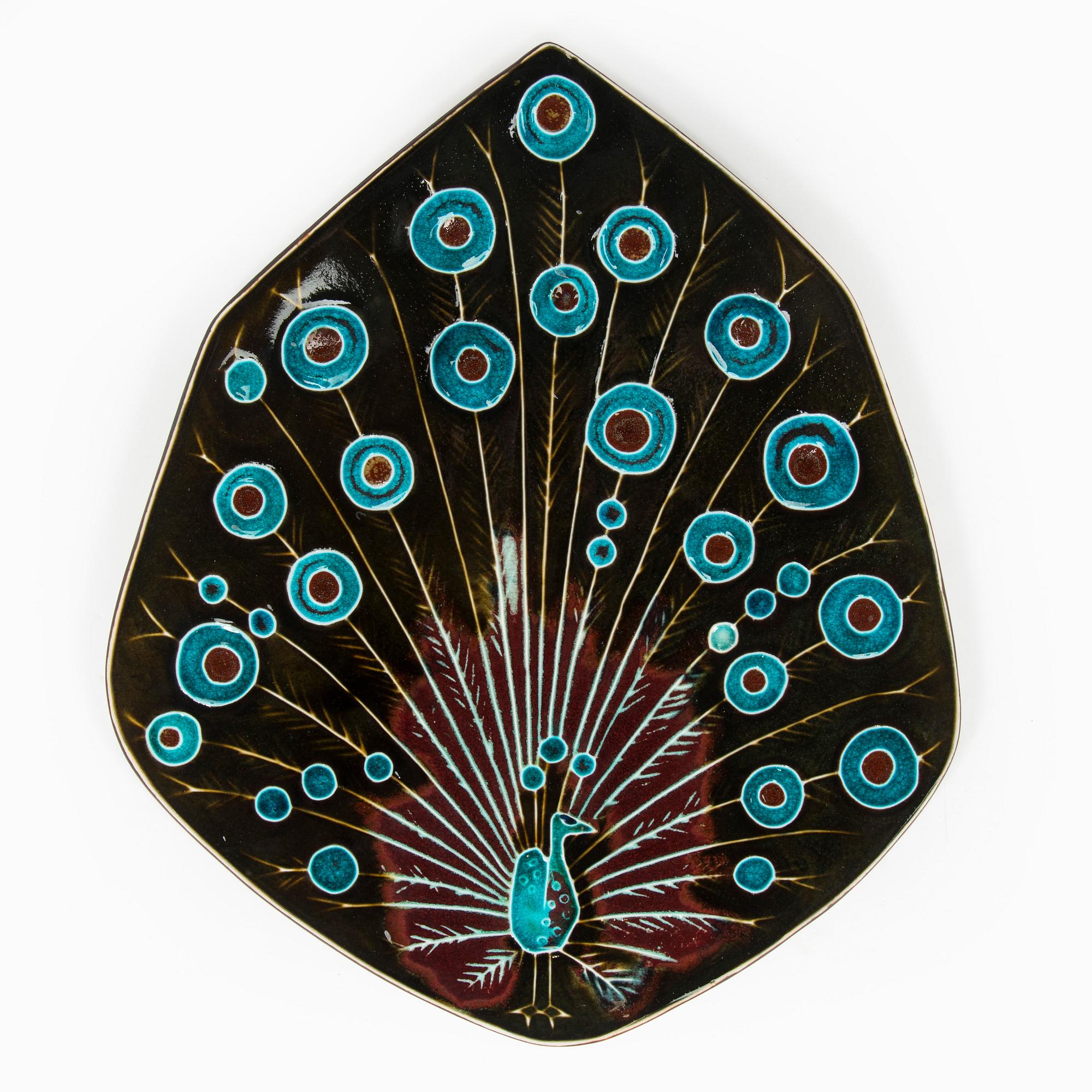 Annikki Hovisaari, relief, stengods, signerad AHovisaari Arabia.