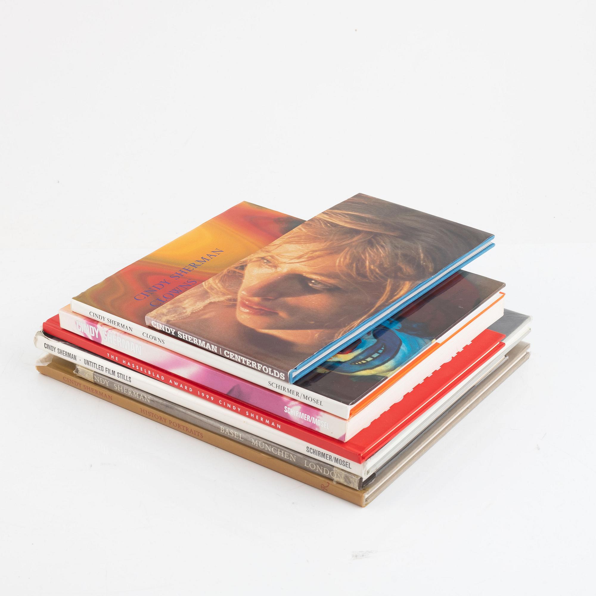 Cindy Sherman, seven books.