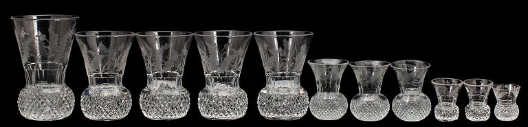 GLAS, 11 st, tidigt 1900-tal.