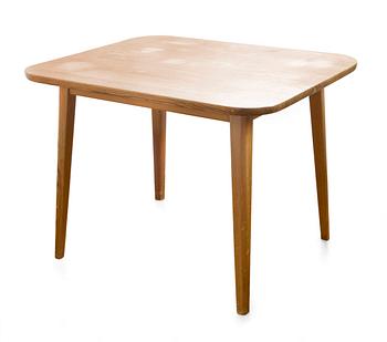 143. A PINE TABLE,