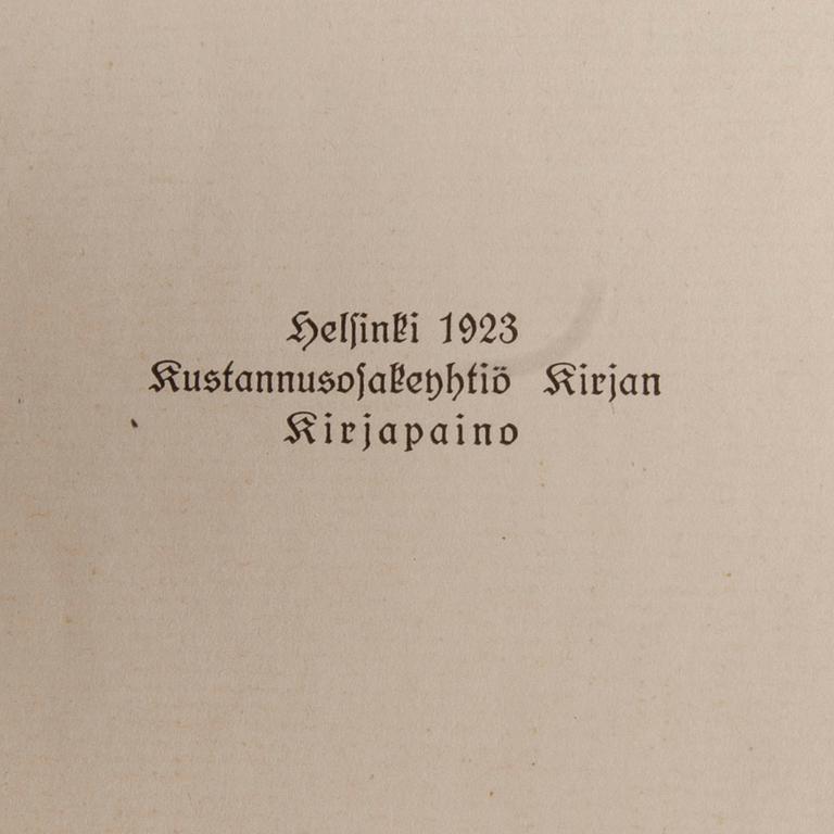 ALEKSIS KIVI, ill. Akseli Gallen-Kallela "Seitsemän Veljestä", Kustannusosakeyhtiön Kirjan Kirjapaino Helsinki 1923.