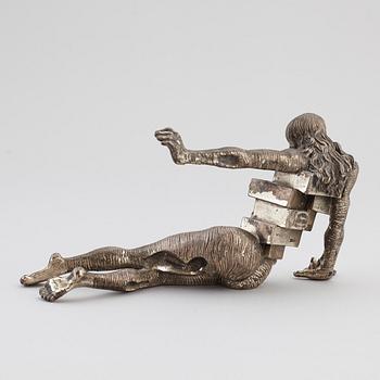 SALVADOR DALÍ, skulptur, sterlingsilver, 1982, signerad Dali och numrerad 057/330-A.