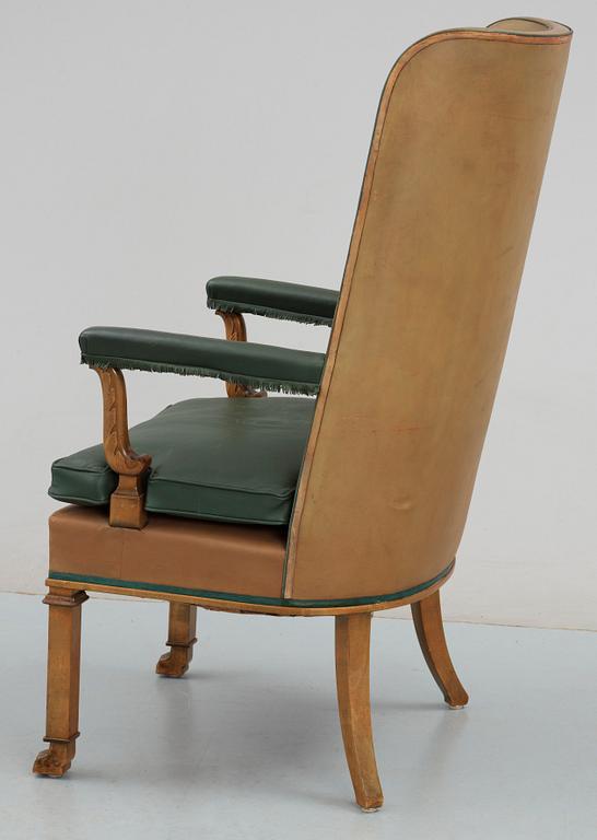 An Axel Einar Hjorth 'Caesar' armchair by NK ca 1928.