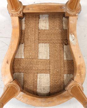 STOL sk Voyeuse av Melchior Lundberg delvis 1700/1800-tal.