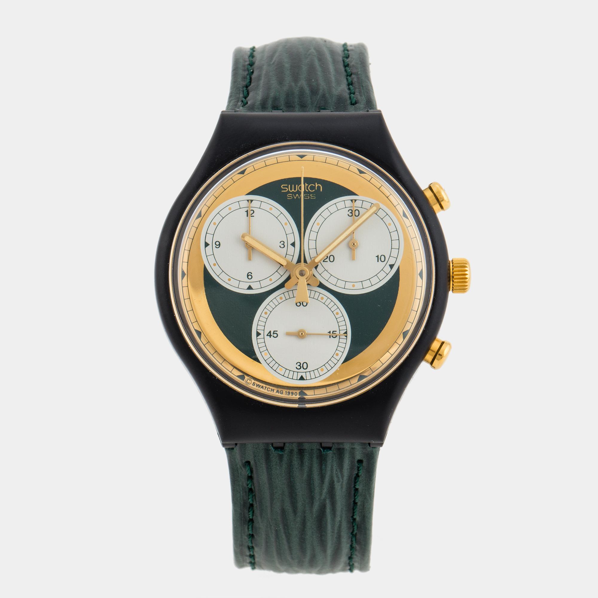 SWATCH Chrono Rollerball wristwatch 37.3 mm Bukowskis
