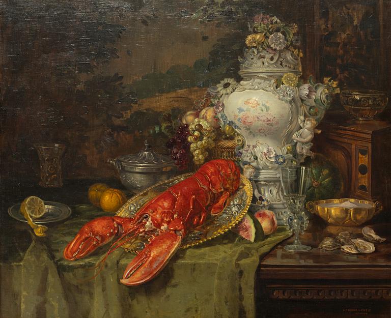 Carl Thoma-Höfele, Still Life with Lobster.