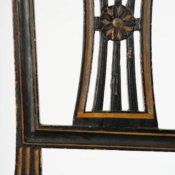 Stolar, ett par, Sverige, omkring år 1800, Sengustavianska.