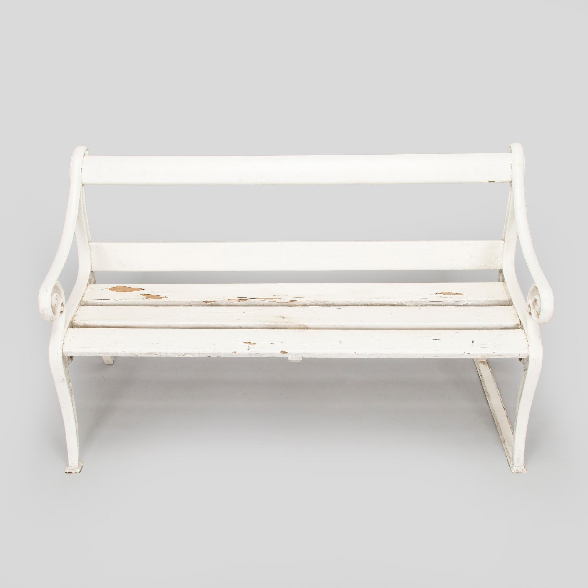 Trädgårdssoffa, 1900-talets första hälft.