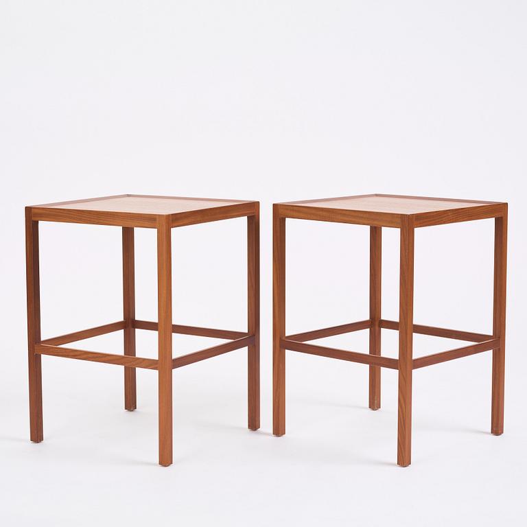 Nordiska Kompaniet, a sideboard with tables and a serving trolley, Sweden 1950s.