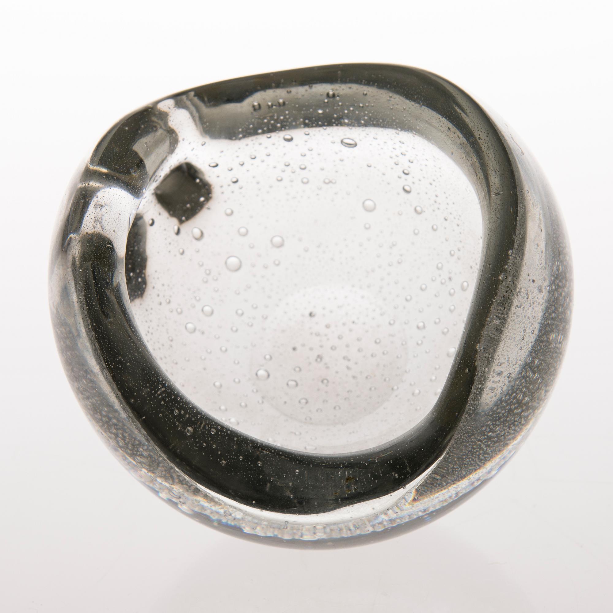 Timo Sarpaneva, Glasskulptur, signerad Timo Sarpaneva, Iittala.