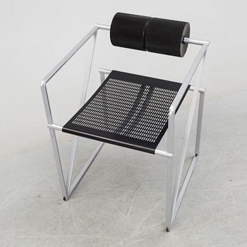 A 'Seconda chair' by Mario Botta, for Alias, Italy.