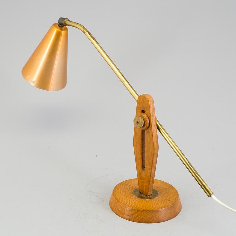 BORDSLAMPA, 1950/60-tal.