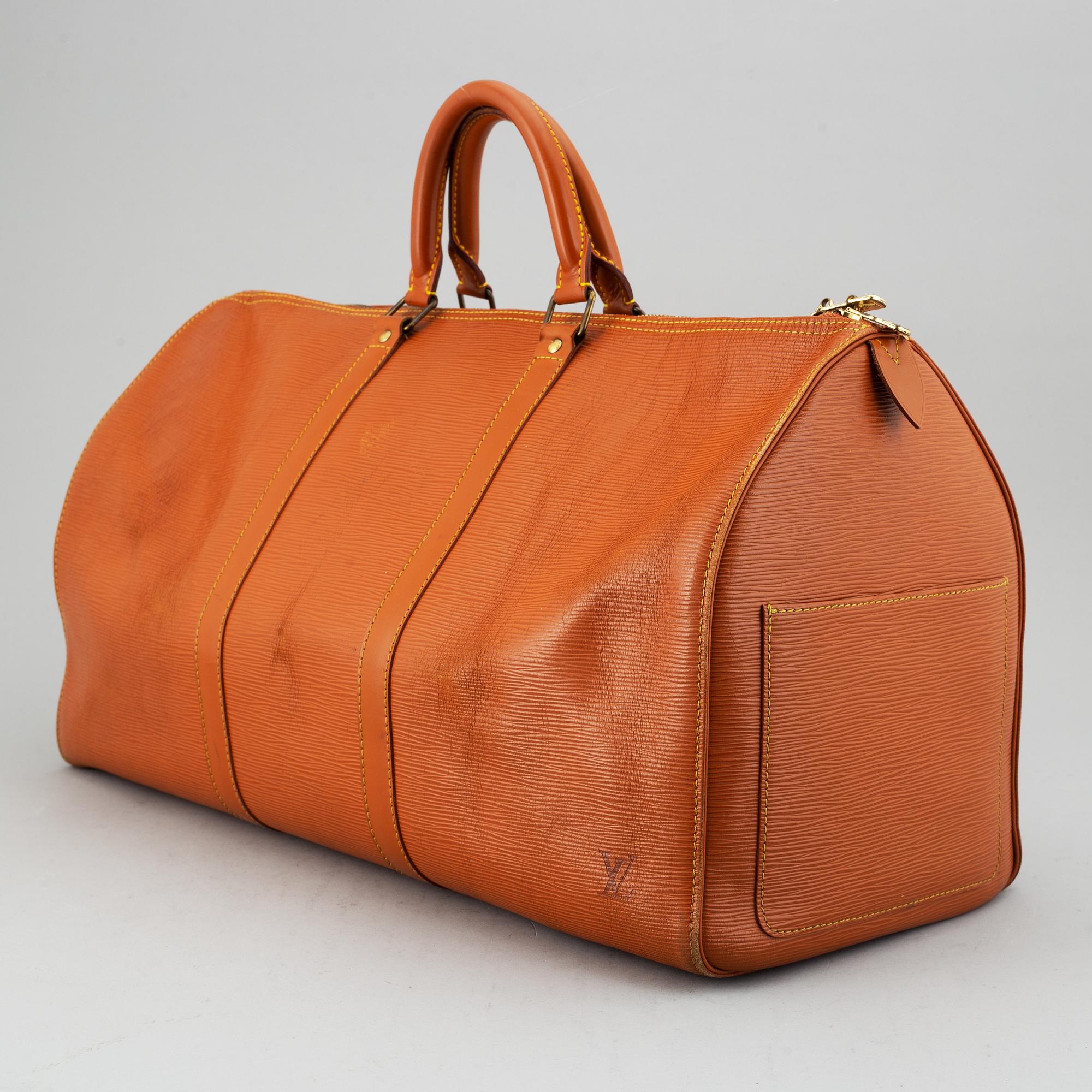 LOUIS VUITTON, 'Keepall Epi 50'.