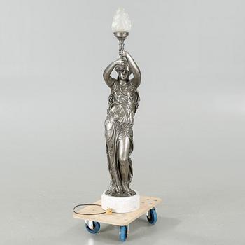 A 20th century floor lamp, after Antoine Durenne.