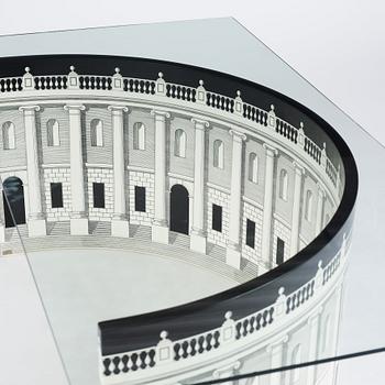 Piero Fornasetti, soffbord, "Architettura", Fornasetti, Milano, Italien 2008.
