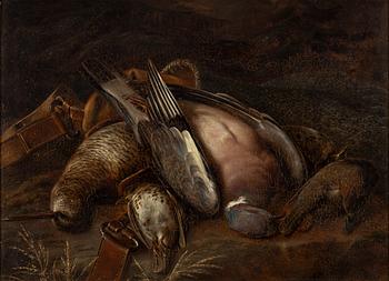 Johan Laurentz Jensen, oil on canvas, signed and dated 1845.