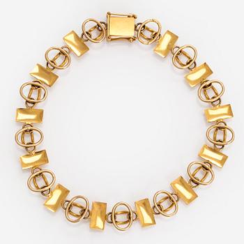 Björn Weckström, bracelet, 14K gold.