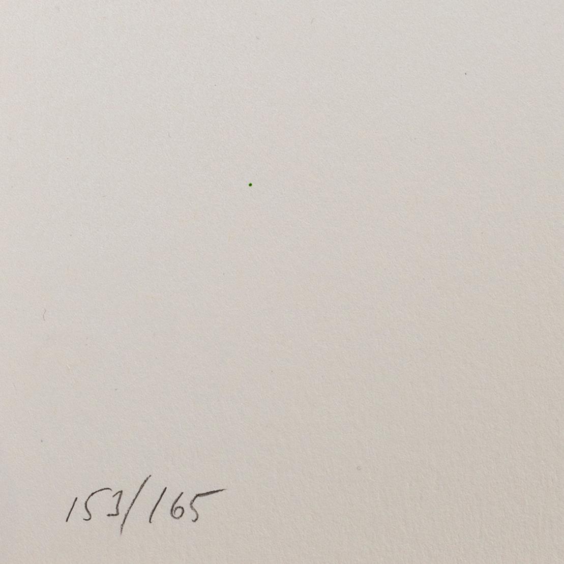 Makode Linde, lithograph, signed and numbered 153/165.