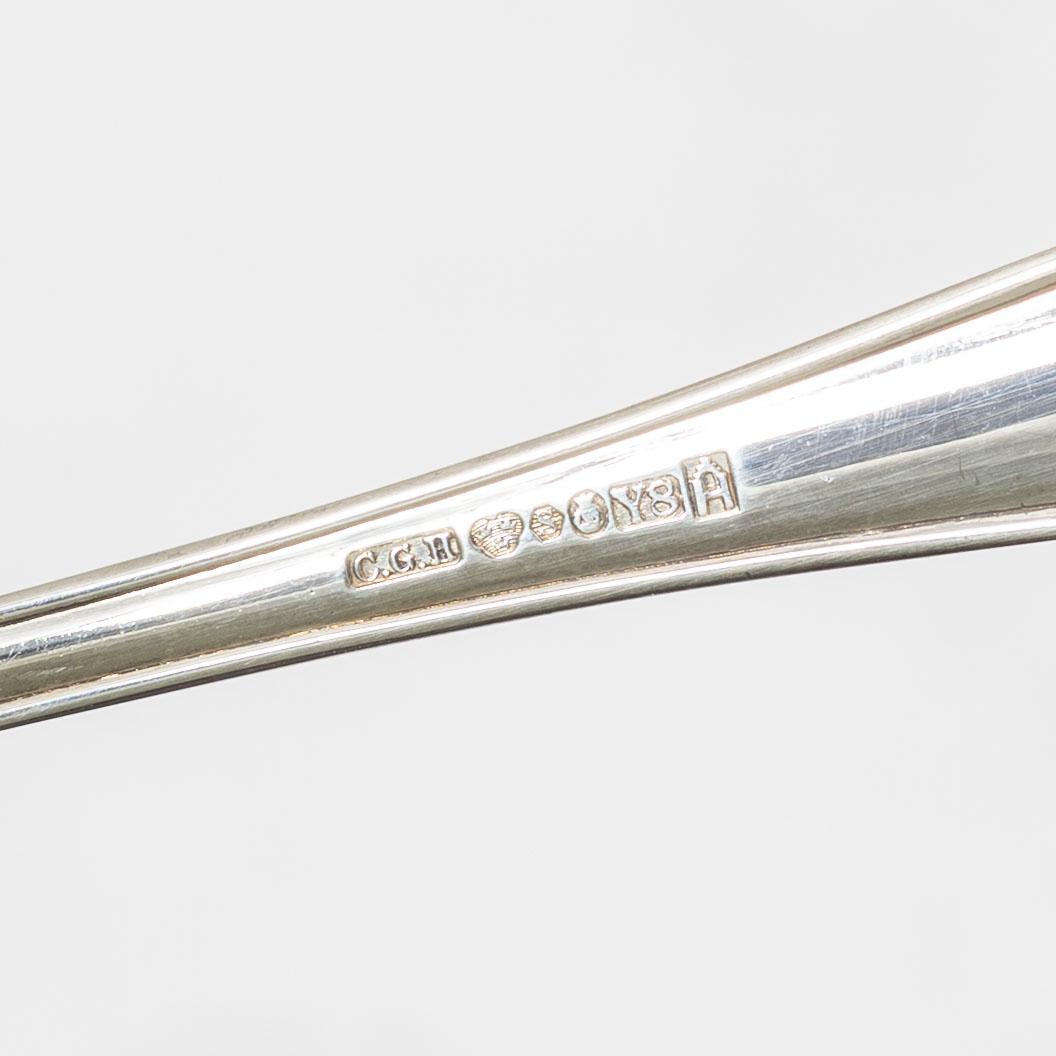 A swedish silver cutlery, 'Viktoria', CG Hallberg, Stockholm.