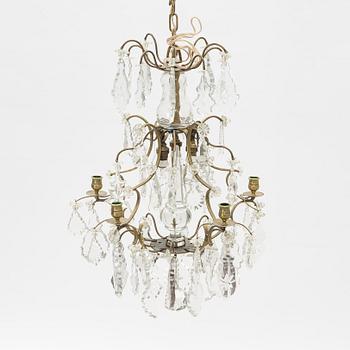 A Rococo Style Chandelier, 20th Century.