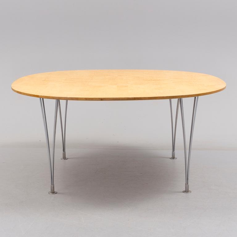 BRUNO MATHSSON / PIET HEIN, matbord, "Superellips", Fritz Hansen.