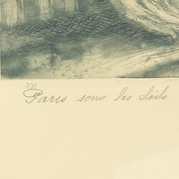 Louis Icart, "Paris sous les toits".