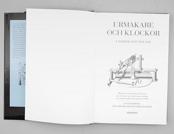 BOK, Urmakare och klockor i Sverige och Finland, G. Pipping, E. Sidenbladh och E. Elfström, Norstedt, 1995.